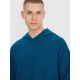 4. Men's sweatshirt with hood, open, 4F 4FWSS25TSWSM1558-46S