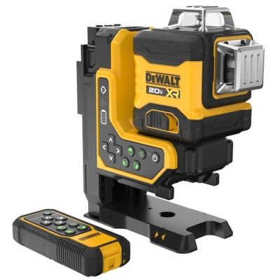 5. Dewalt DCLE34035B 18v xr 3x360 cordless laser level with remote control