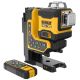 5. Dewalt DCLE34035B 18v xr 3x360 cordless laser level with remote control