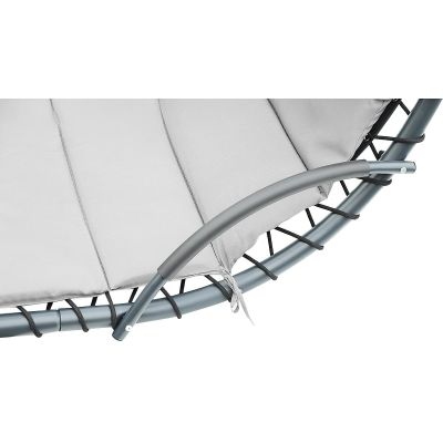 13. SWING ROCKING CHAIR WITH UMBRELLA LISBON GRAY