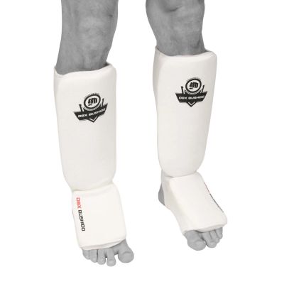 17. Flexible Shin Guards M - Shinrage White
