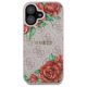 3. Guess GUHMP16SP4ROPEMCP iPhone 16 6.1" pink/pink hardcase 4G Flowers Print MagSafe