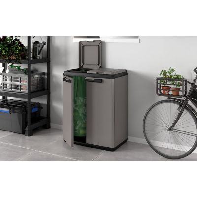 3. Keter Split Basic 220 l Rectangular Plastic Gray