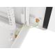 10. Lanberg WF01-6622-10S single-section cabinet (22U; 1080mm / 600mm / 600 mm; wall-mounted; Glass; 19''; gray)