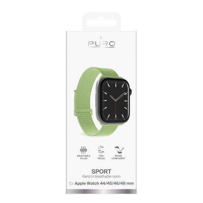 2. Puro Sport Strap for Apple Watch 44/45/46/49mm - Green
