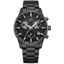 Men's Watch Giewont Chronograph Sapphire Black GW4580-B1