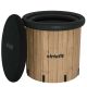 41. VIRTUFIT ICE BATH XXL - 375 LITERS - IMITATION WOOD - WITH ACCESSORIES