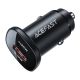12. Acefast car charger 38W USB Type C / USB, PPS, Power Delivery, Quick Charge 3.0, AFC, FCP black (B1 black)