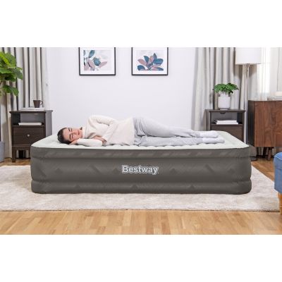 27. Bestway 69050 / 23 Air Mattress Double Mattress Gray, White Unisex