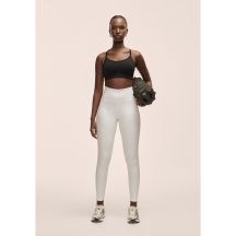 Casall Grace High Waist Tights Women's Leggings White - M