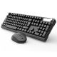2. Inca IWS-549U Keyboard Mouse Included Office RF Wireless + USB Black