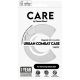 4. CARE by PanzerGlass Flagship Urban Combat White QI Case for Samsung Galaxy S25 - Transparent