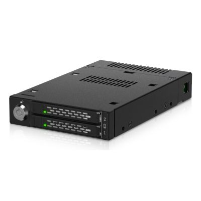 5. IcyDock M.2 PCIe NVMe SSD Mobile Rack for External 3.5 4i 2x