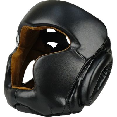 6. KSS-PU-BLACK boxing helmet