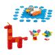 4. MARIOINEX Mini Waffle Blocks, 140 pieces