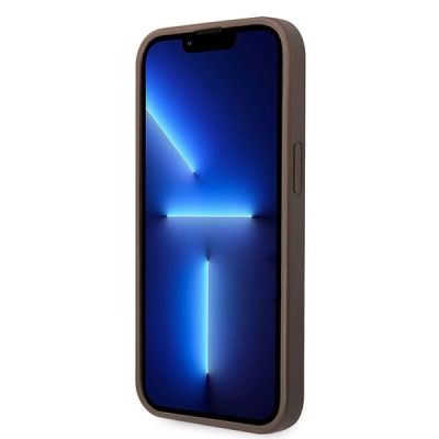 5. Guess GUHCP15S4GMGBR iPhone 15 6.1" brown/brown hardcase 4G Big Metal Logo