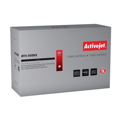 Activejet ATH-360NX Toner (replaces HP 508X HP508X CF360X; Supreme; 12,500 pages; black)