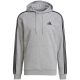 15. adidas Essentials Fleece 3-Stripes Hoodie M GK9084