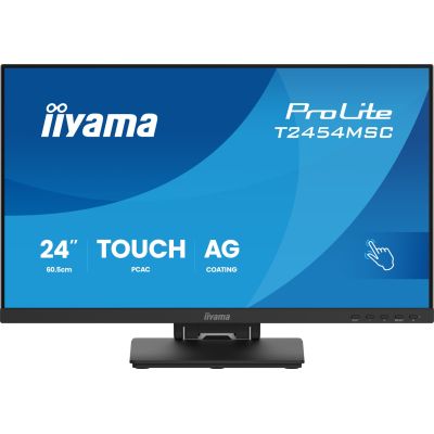 2. iiyama ProLite 24" IPS touchscreen monitor with InCell PCAP technology (10 points), anti-reflective coating and flexible base