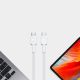 3. GREEN CELL CABLE KABGC30W GC POWERSTREAM USB-C - USB-C 120CM, POWER DELIVERY 60W, ULTRA CHARGE, QC 3.0, WHITE