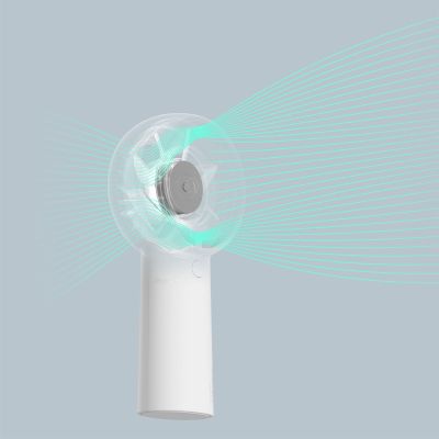 10. Jisulife Handheld Fan Life5 Plus 4000mAh Portable Mini Blower USB Fan - White