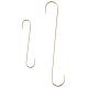 2. METAL HOOKS FOR BALLS 150 PCS GOLD