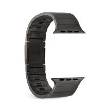 Puro TITAN Stainless Steel Apple Watch Band 42/44/45/49mm - Black