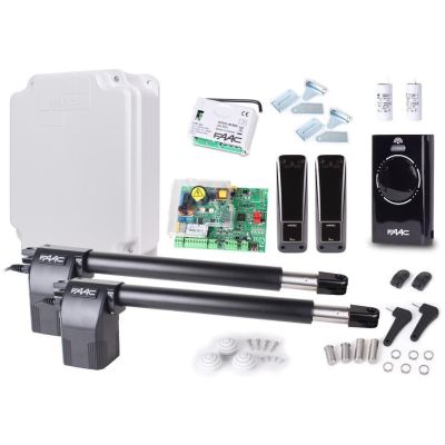 FAAC-ALFA-SHORT/KIT SWING GATE OPERATOR - KIT FOR DOUBLE-LEAF GATE