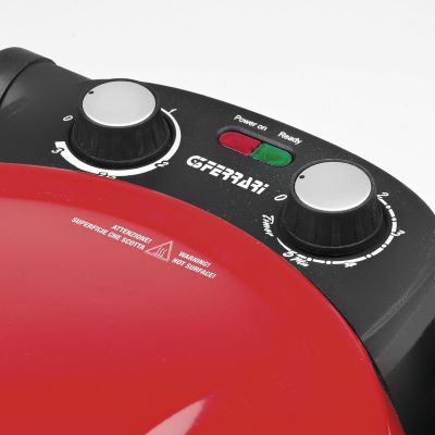 18. G3Ferrari G1003202 Plus evo red Pizza Oven with 2 Pizza Stones