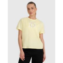 Women's printed T-shirt 4F 4FRAW25TTSHF3229-73S