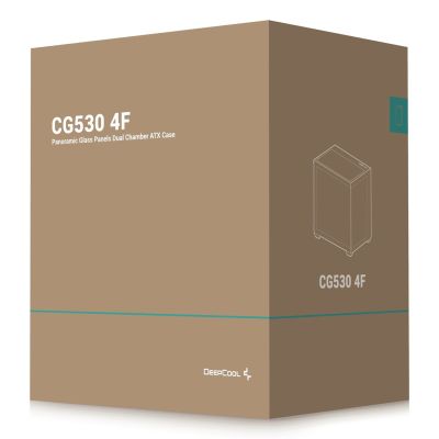 10. DeepCool CG530 4F Midi Tower Black