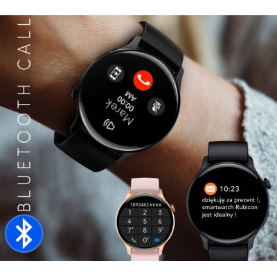 10. RUBICON RNCF10 Black SMARUB237 smartwatch