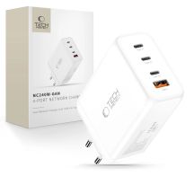 Tech-Protect NC240W-GaN 4-Port 240W Wall Charger - White