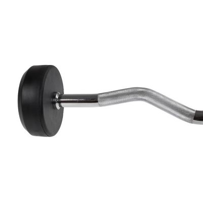 26. Rubber-coated barbell/curl bar HMS GSL-50 50 kg