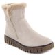 39. Beige women’s ankle boots with fur lining Rieker Y3481-60