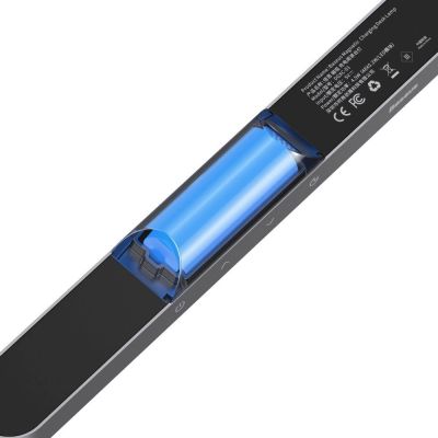 9. Baseus Magnetic LED Bedside Lamp Under Cabinet Lamp for Home Kitchen Room Gray (DGXC-C0G)