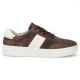 2. Women's leather sneakers on a brown platform Filippo DP7533