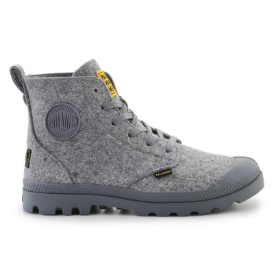 11. Palladium Pampa Hi Merino shoes 74377-027-M Gray