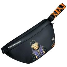 Nimmy Crossbody Cool&Cute 2.0 Gorilla Shoulder Bag - Black