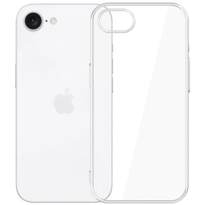 3. 3mk Clear Case for iPhone SE 4 - transparent