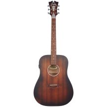 D'Angelico Premier Lexington LS Aged Mahogany - electro-acoustic guitar