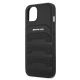 6. AMG Leather Debossed Lines case for iPhone 13 mini - black