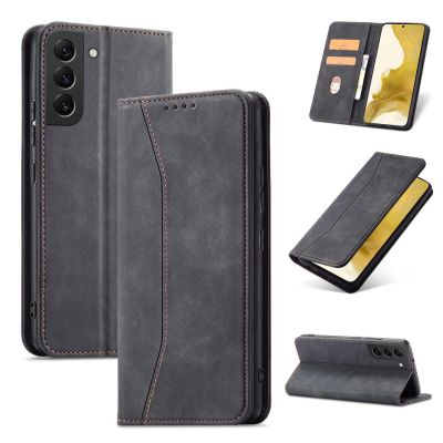 10. Magnet Fancy Case for Samsung Galaxy S23+ flip cover wallet stand black