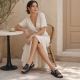 6. Potocki W WOL109B beige ankle boots