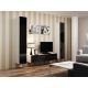 3. VIGO full display cabinet '180' 180/40/30 white/black half
