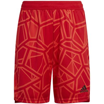6. adidas Condivo 22 kids' goalkeeper shorts red H21243