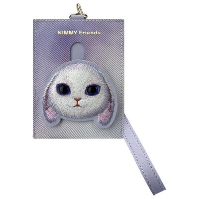 3. Nimmy Big Eyed Pet 2.0 Rabbit 3-in-1 Phone Bag + Wallet + Tracker Case - Purple