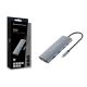 6. Conceptronic DONN06G Wired Docking Station USB 3.2 Gen 1 (3.1 Gen 1) Type-C Gray
