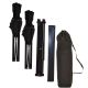 32. FOLDABLE TOURIST SET 3IN1 TABLE AND 2 CHAIRS BLACK ENERO CAMP