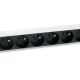 3. Equip 333313 PDU 8-way power distribution unit 1U Black, Silver